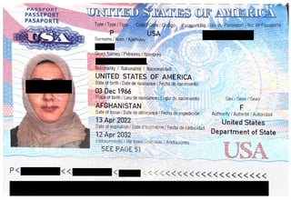 Exigences liées au passeport