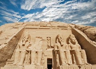 Egypte Temple d'Abou Simbel
