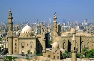 egypte le caire mosquée du caire islamique vue