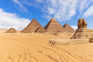 أهرامات الجيزة مصر عجائب قديم